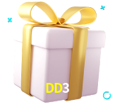 Receba seus bônus de boas-vindas no DD3
