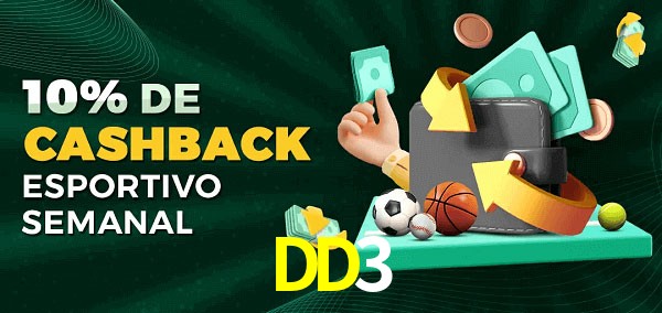 10% de bônus de cashback na DD3